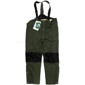 Vintage Hodgman Waterproof Finlandia Field Bib Pants Horcotex 2000 Mens L NWT